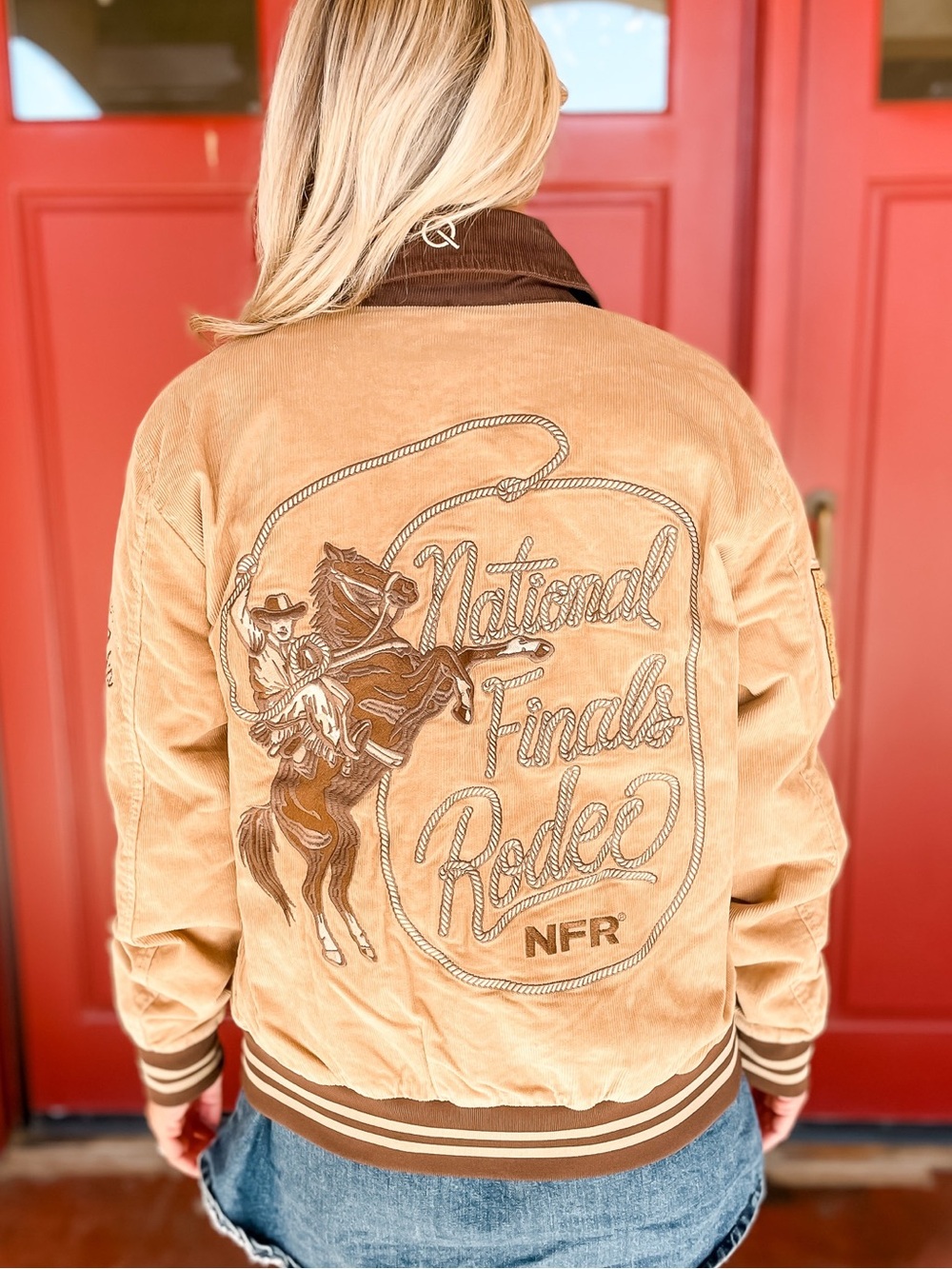Limited ✨ Rodeo Quincy NFR bomber jacket PRCA